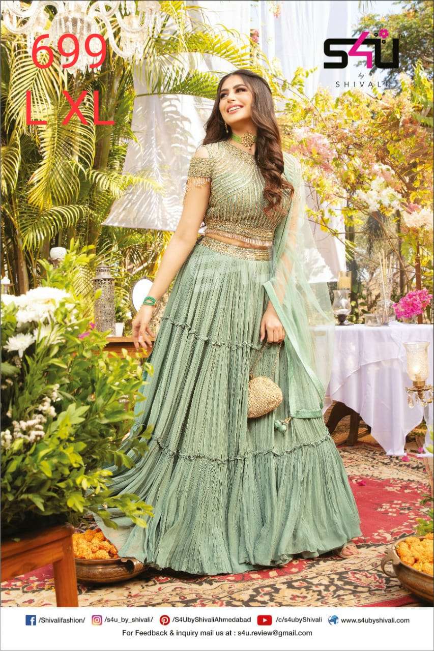 s4u 699 design combo set of one piece gown kurti outfit 