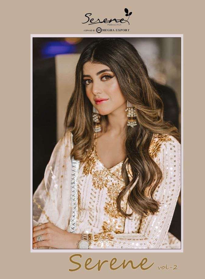 serene vol 2 by megha exports s31 series georgette exclusive fancy dressses