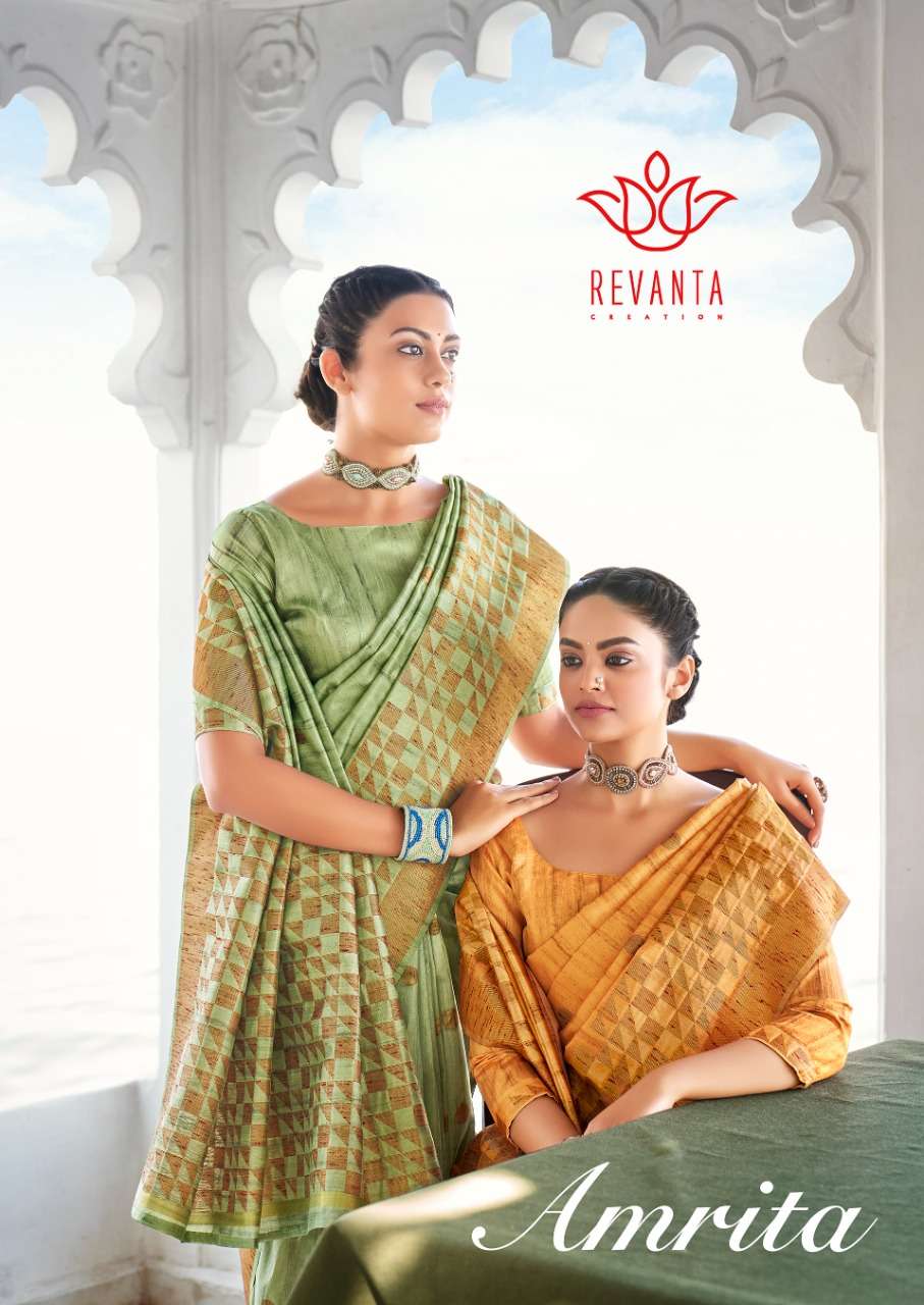 amrita by revanta pure handloom silk traditional wear sarees