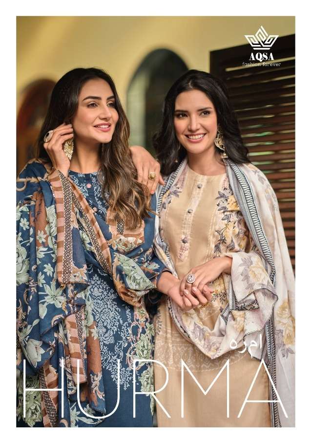 aqsa fashion hurma cambric printed pakistani dresses supplier