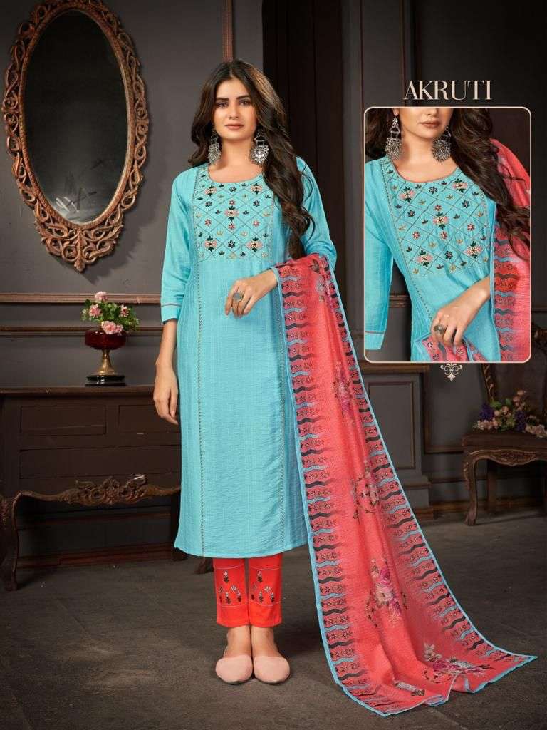 arion kuch khas hand work party wear 3pc readymade suits 