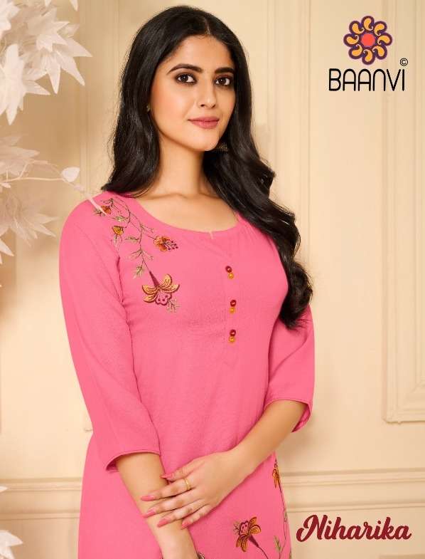 baanvi niharika vol 1 readymade kurti seller best rate for shop 