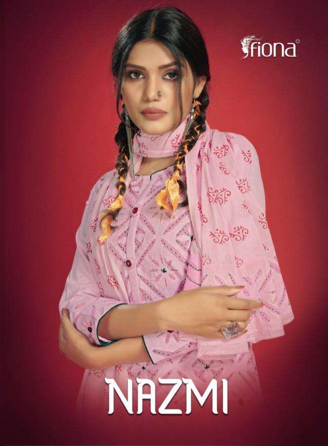 fiona present nazmi pura lawn fancy salwar kameez wholesaler