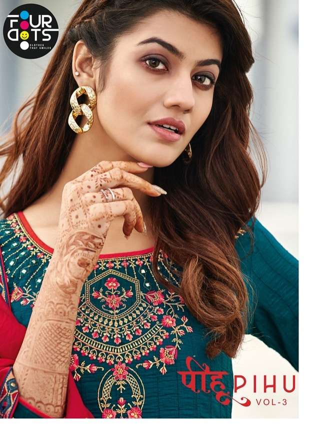 four dots pihu vol 3 ladies suits 