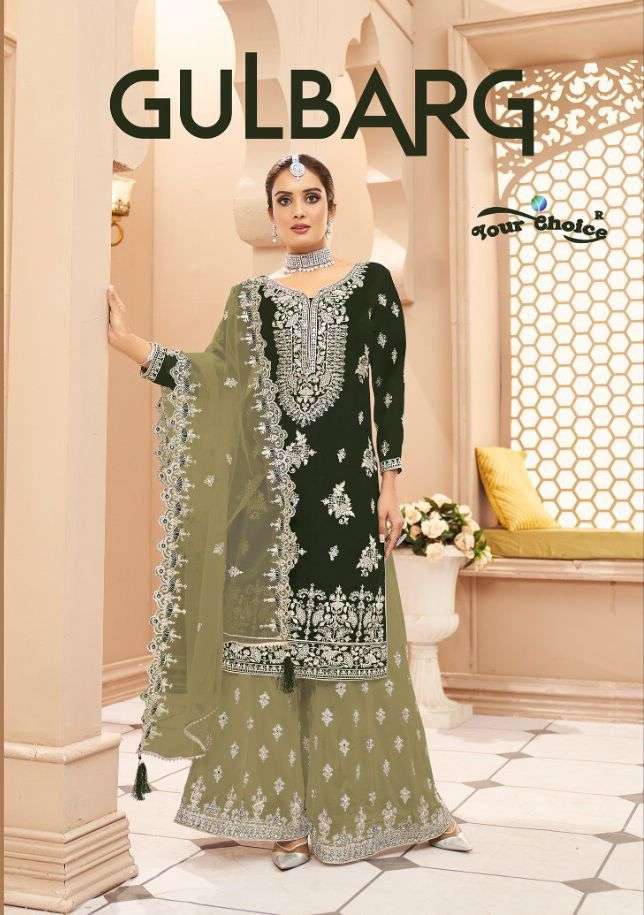 gulbarg by your choice georgette exclusive fancy sharara dresses