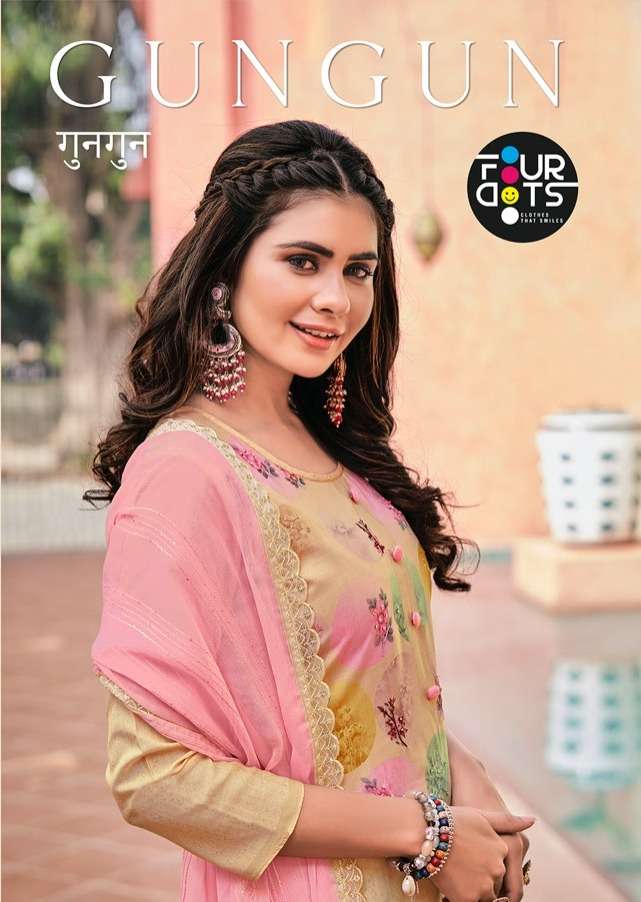 gungun by fourdots muslin designer work fancy salwar kameez