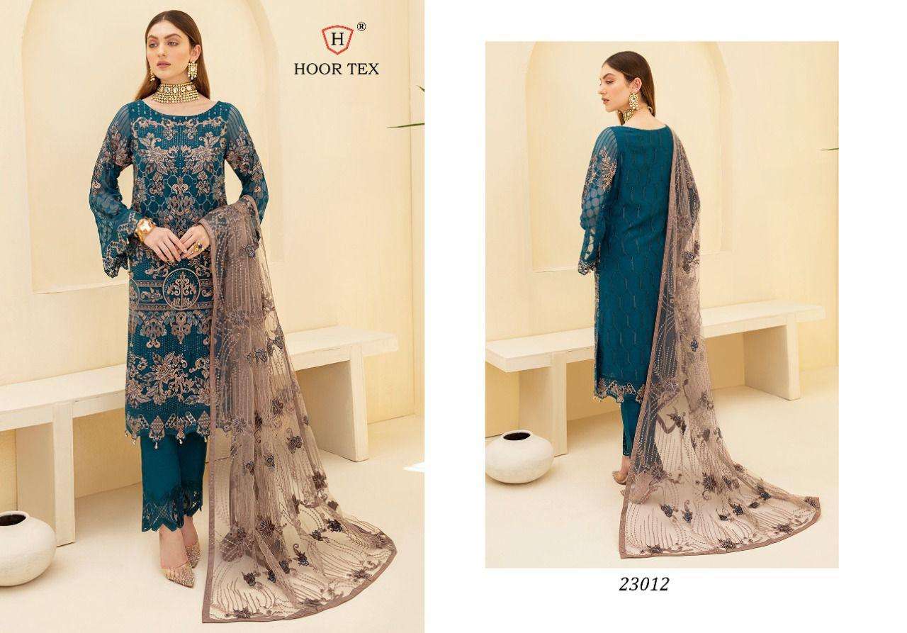 hoor tex 23012 design fancy paksitani dresses for eid 