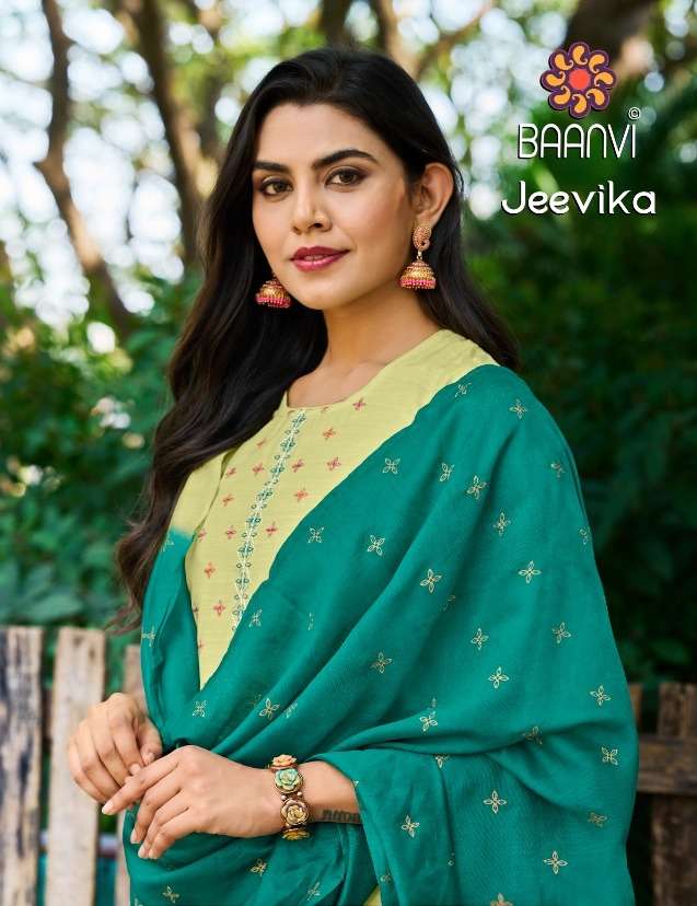 jeevika by baanvi casual wear readymade salwar kameez
