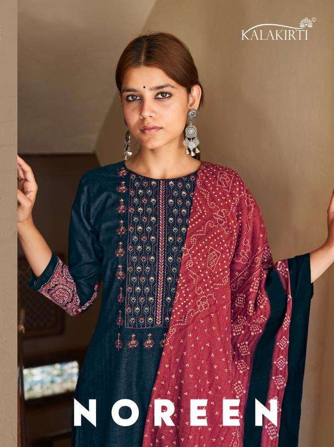 kalakirti noreen cambric printed ladies suits wholesale 