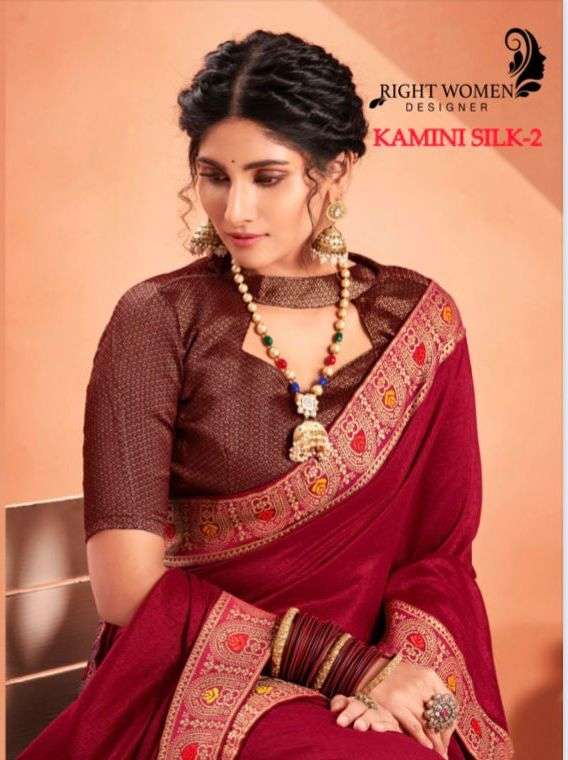 kamini silk vol 2 by right women daily wear fancy sarees