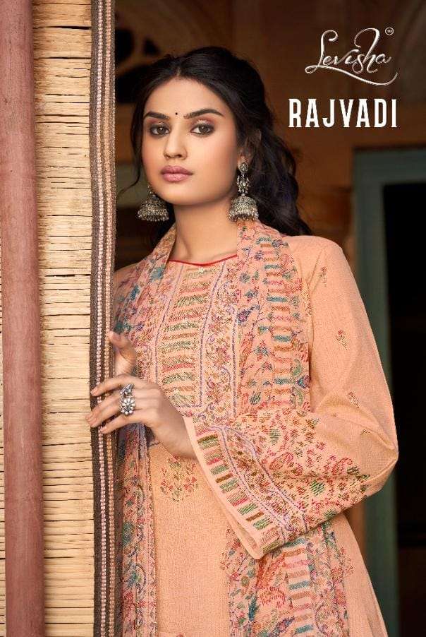levisha rajvadi cotton printed dress materials
