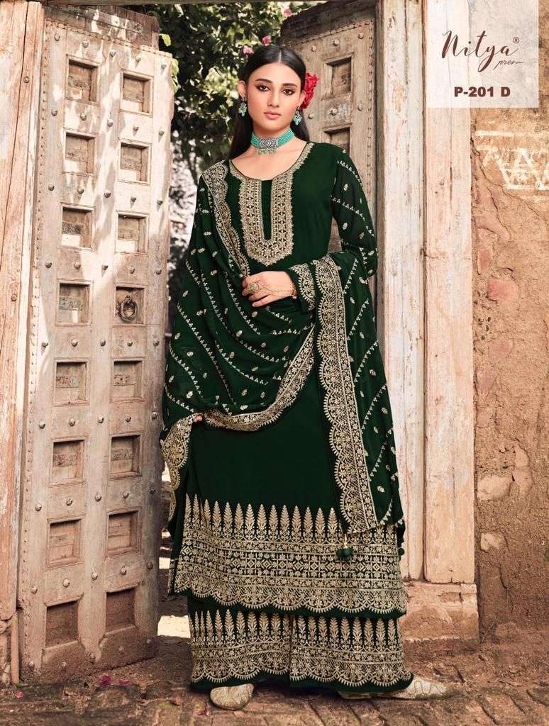 lt nitya 201 colours georgette pakistani work eid special salwar kameez