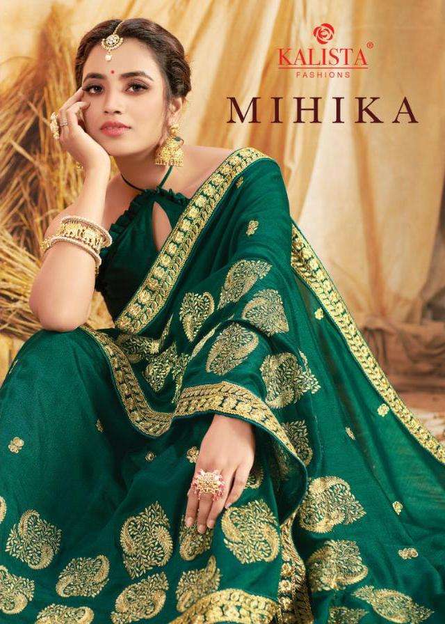 mihika by kalista vichitra silk fancy sarees