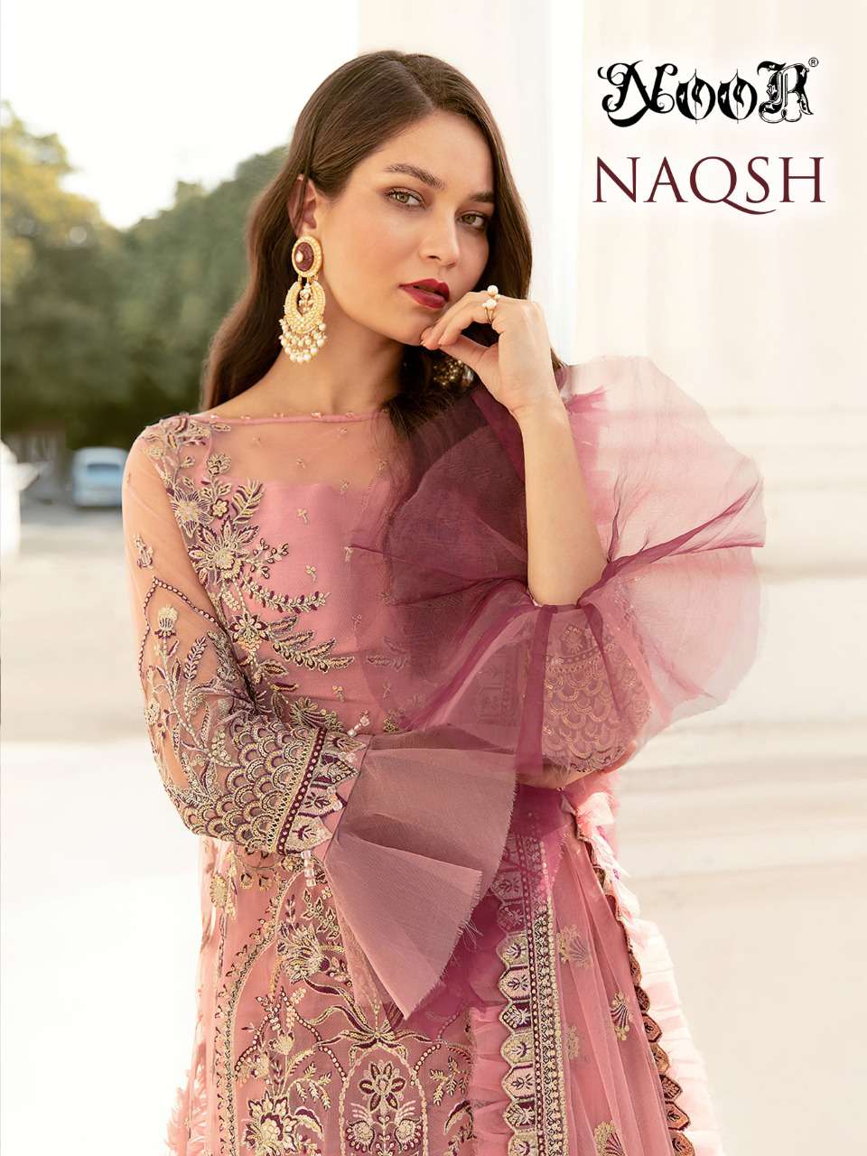 noor present naqsh exclusive embroidery pakistani dresses