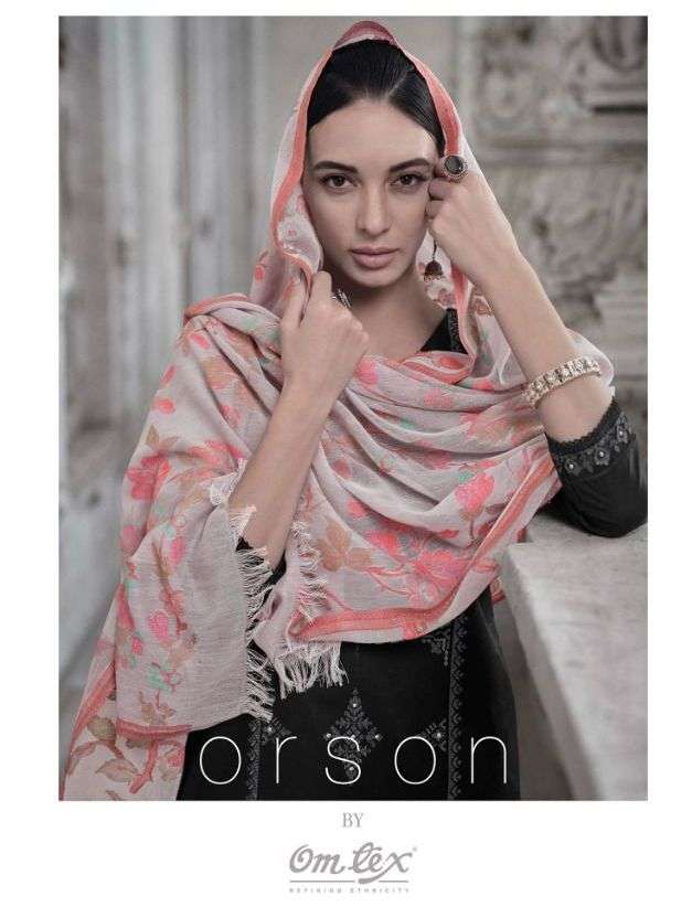 omtex orson lawn cotton embroidery branded salwar kameez design 