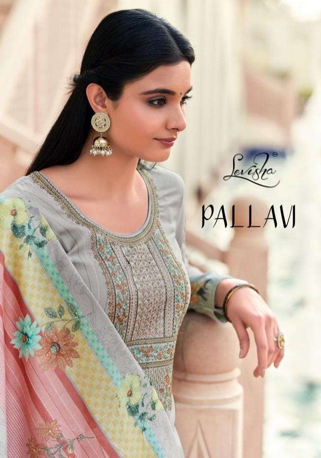 pallavi by levisha viscose maslin kashmiri work dresses supplier