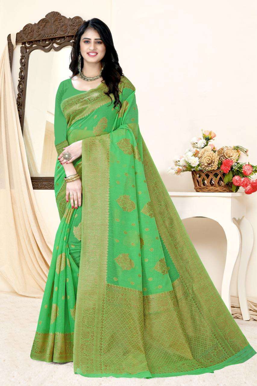 Princess vol 3 Chanderi Cotton fancy sarees