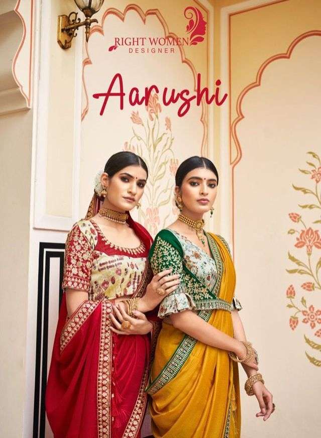 right women aarushi vichitra sarees wholesaler 