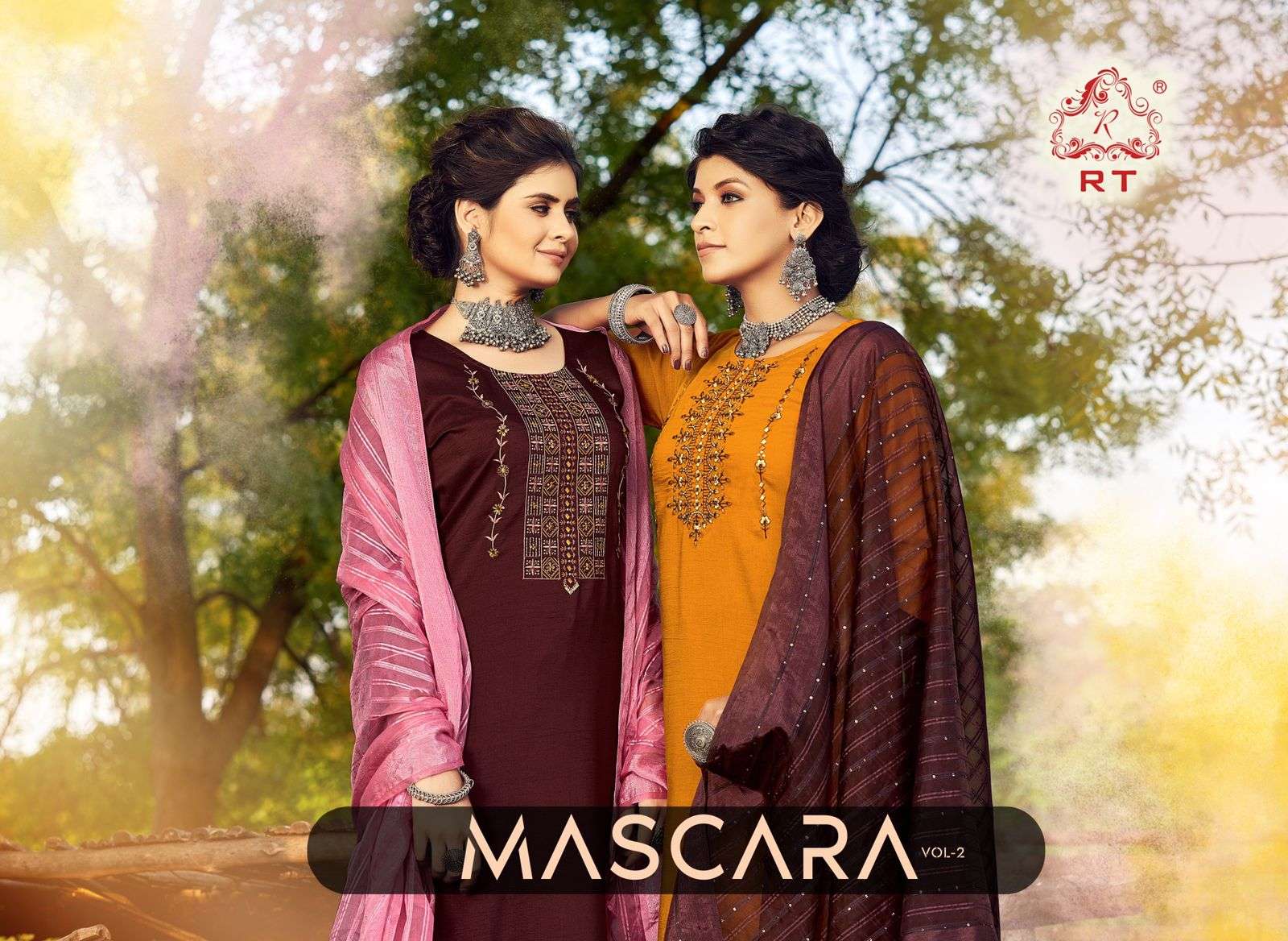 Rijiya Trends presents MASCARA VOL-2 Readymade designer kurti with bottom and dupatta