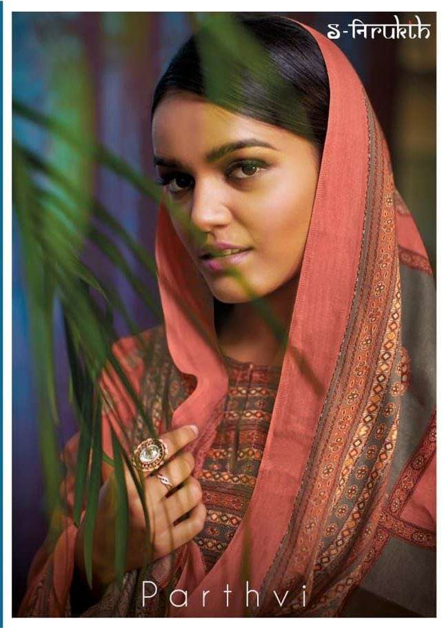 s nirukth parthvi cotton satin daily wear fancy suits