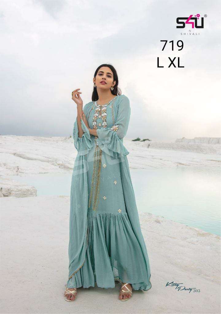 s4u 719 design combo set of party wear outfits for women girls 