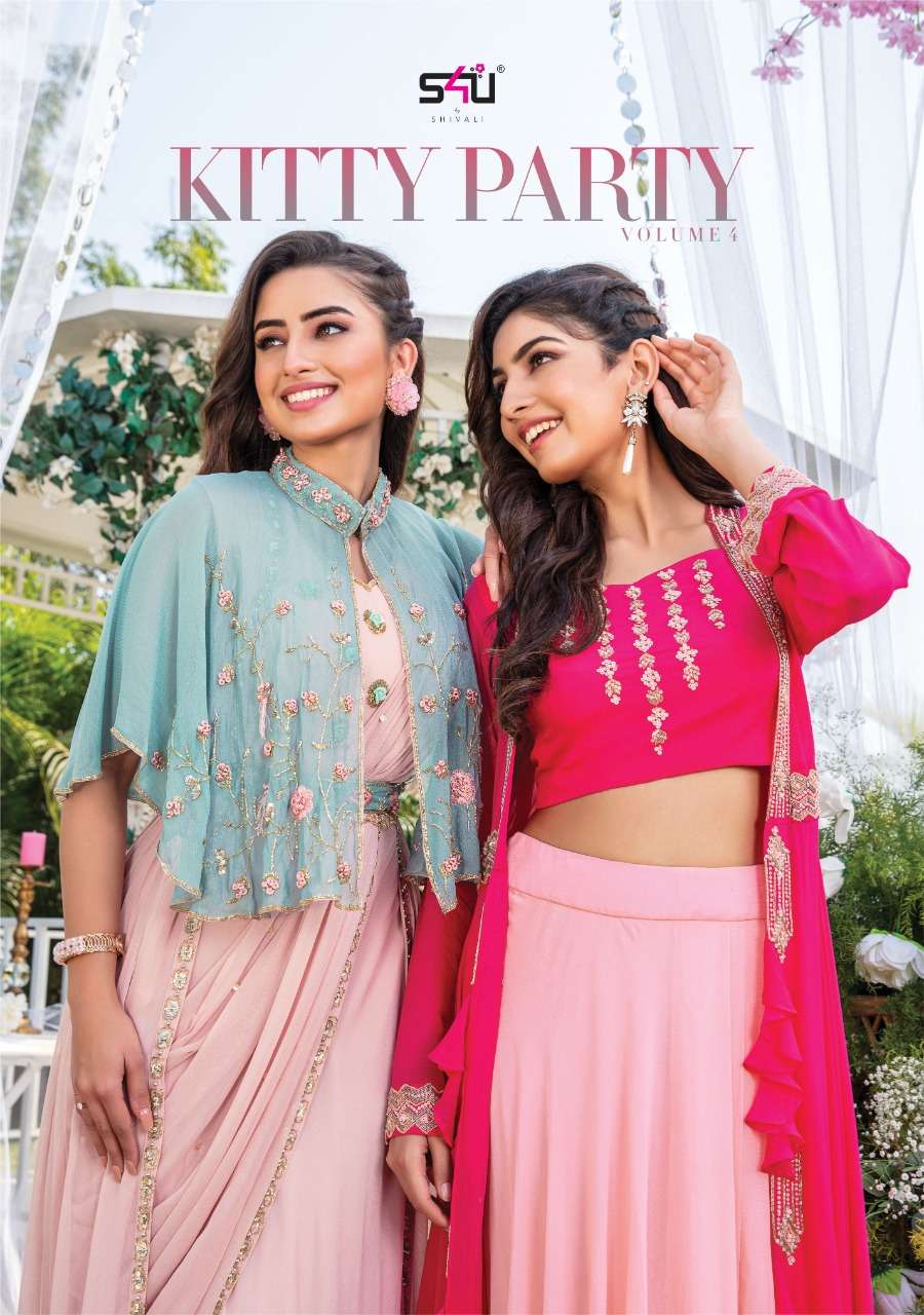 s4u kitty party vol 4 elegant stylish playful wedding dress 