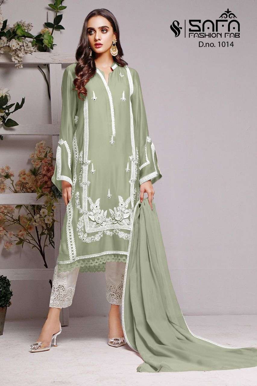 safa fashion 1014 georgette pakistani readymade salwar kameez