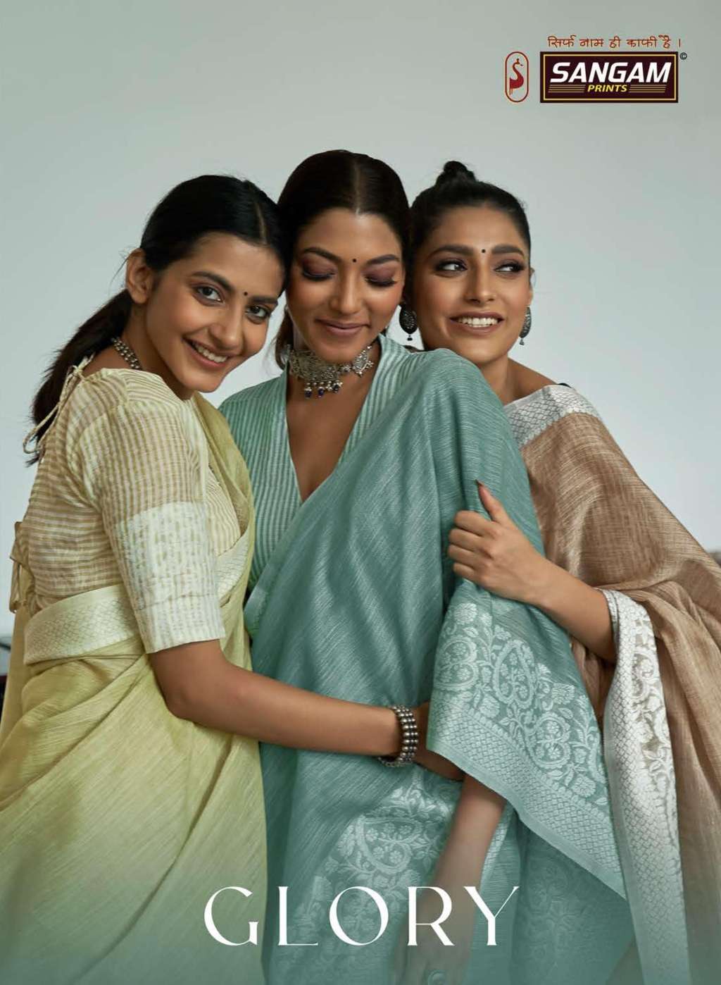sangam prints glory linen cotton saris wholesaler