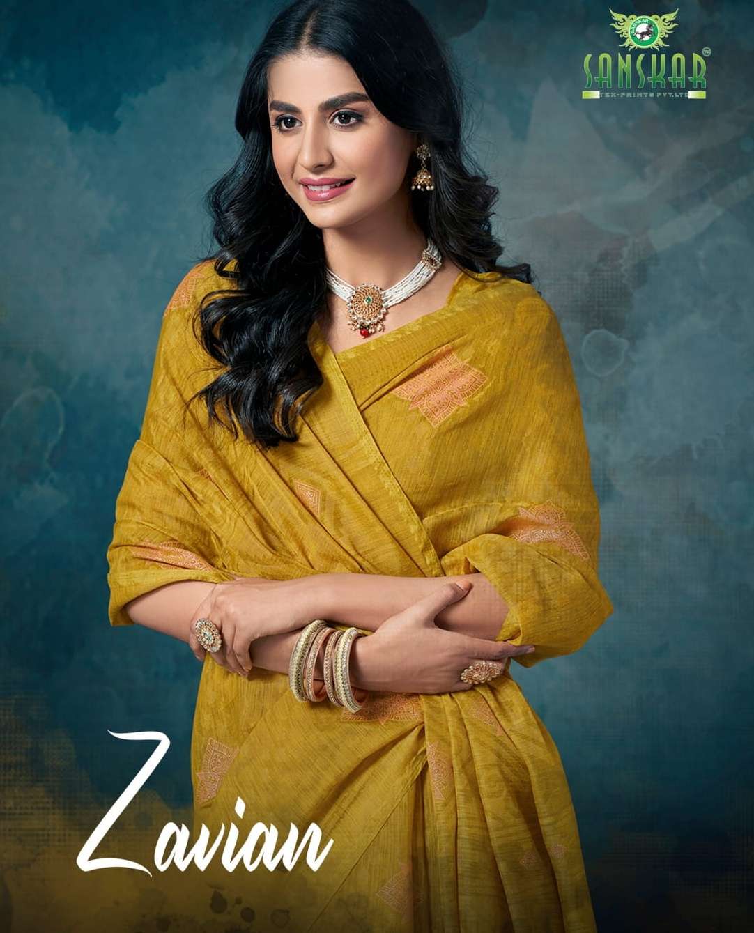 sanskar print zavian brasso fancy sarees