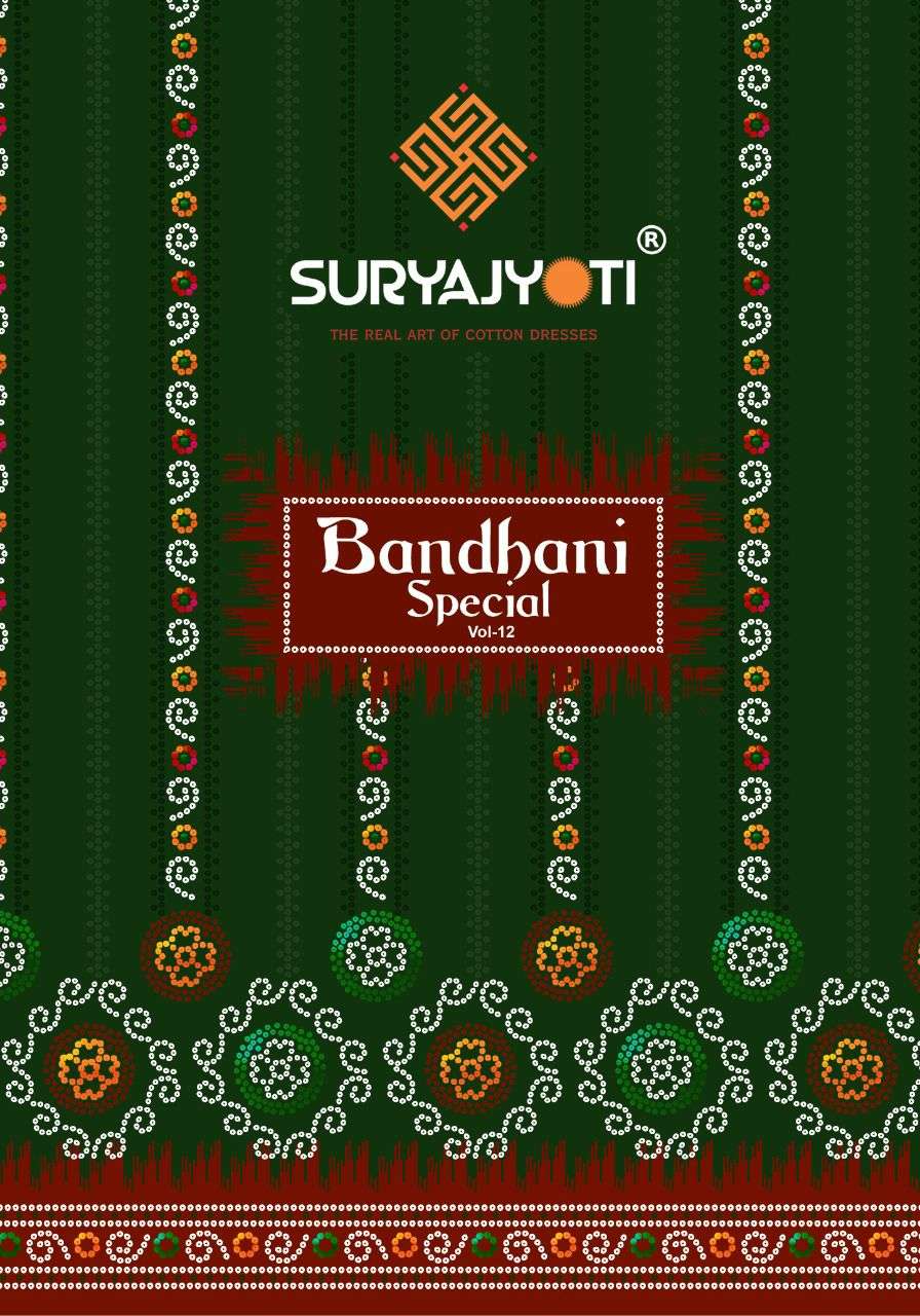suryajyoti bandhani special vol 12 cotton suits 