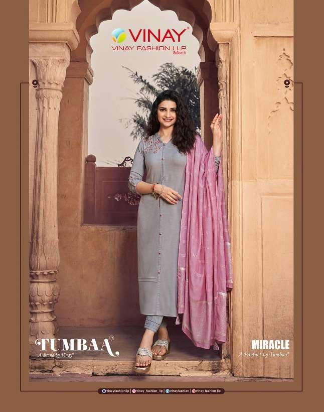 tumbaa miracle by vinay full stitch fancy salwar kameez