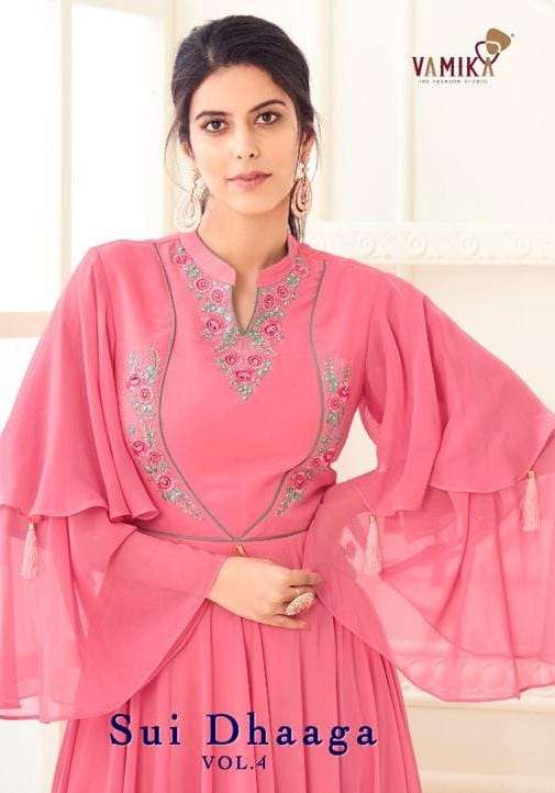 vamika nx sui dhaga vol 4 designer gown readymade collection 