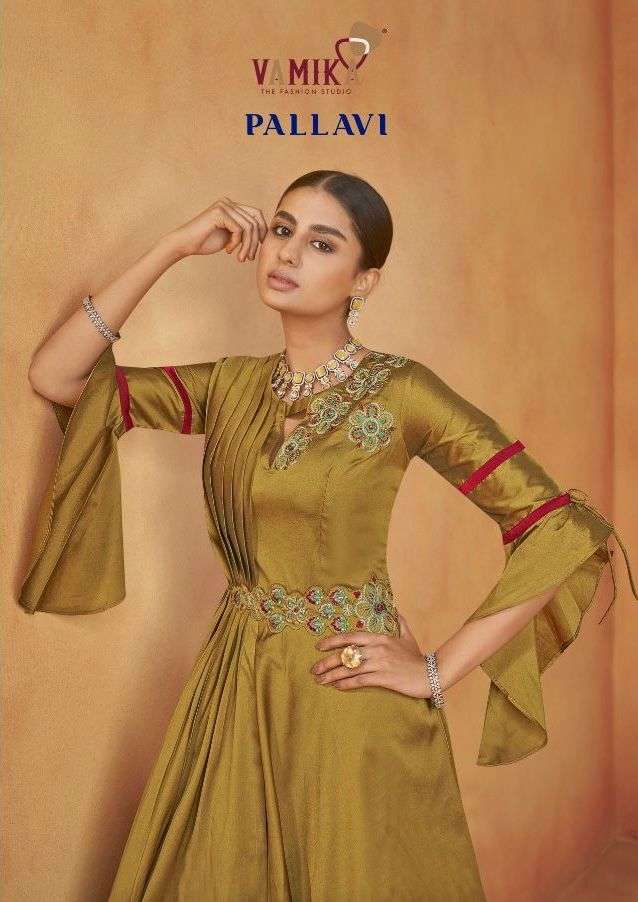 vamika pallavi vol 1 silk designer evening party wear gown