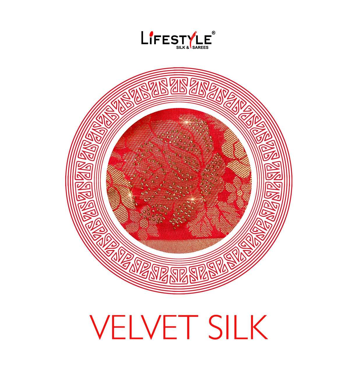 velvet silk vol 1 by lifestyle good looking raw silky fancy sarees