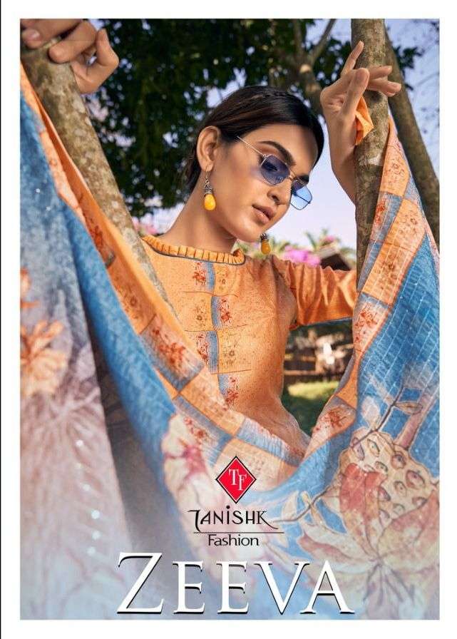 zeeva by tanishk fashion jam cotton fancy suits