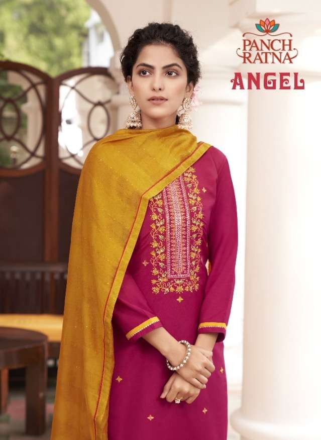angel by panch ratna silk fancy salwar kameez