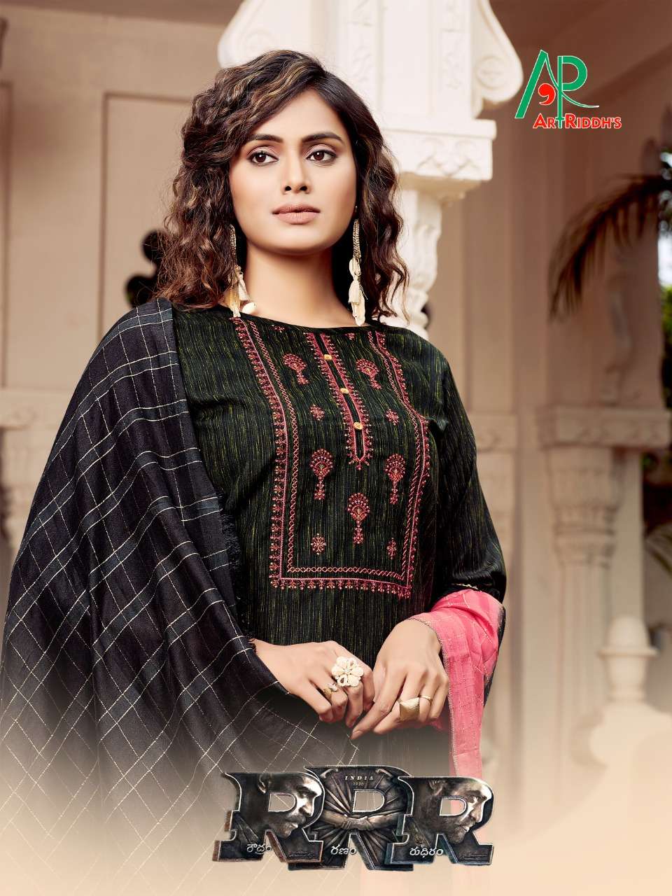 art riddhs rrr kurti with dupatta concept 