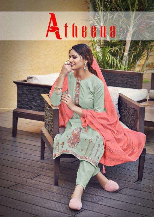 atheena by seltos lifestyle cotton silk casual dress materials