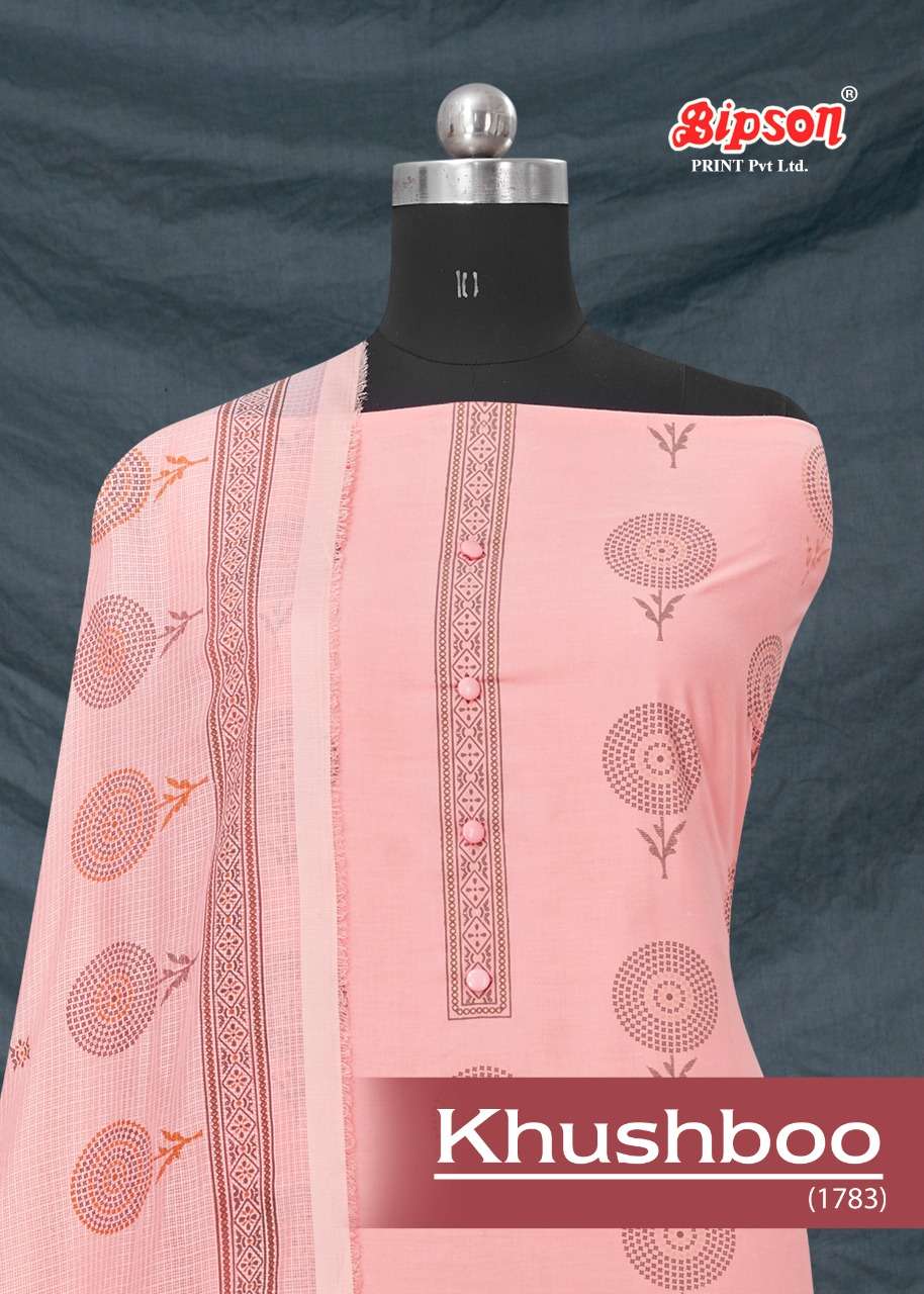 bipson khushboo 1783 cotton dress materials