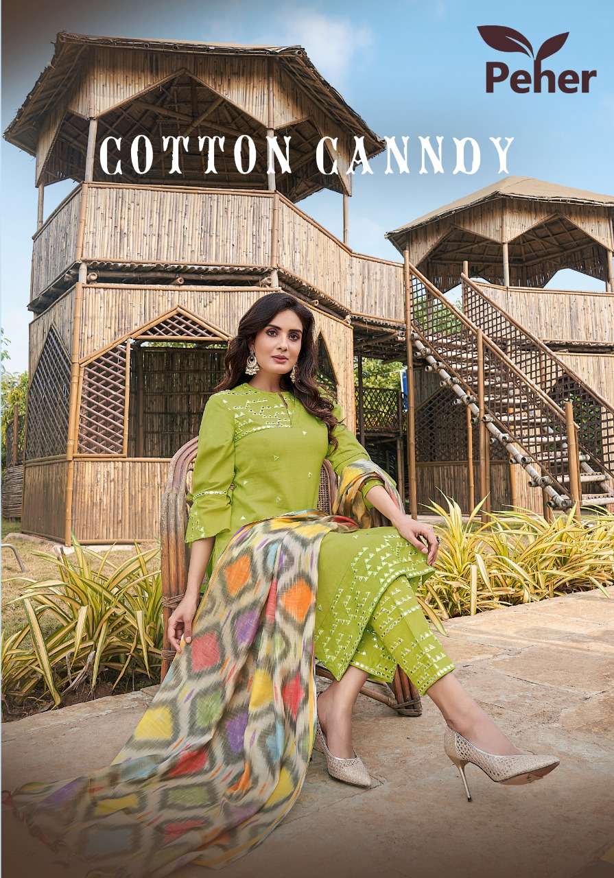 cotton candy by vivils readymade casual salwar kameez