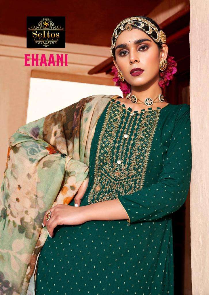 ehaani by seltos viscose rayon fancy dresses supplier