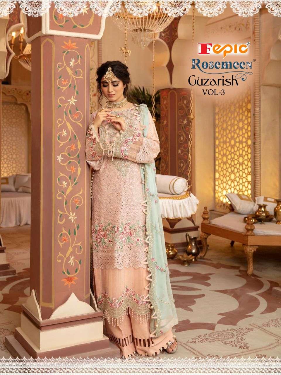 guzarish vol 3 by fepic georgette work pakistani dresses