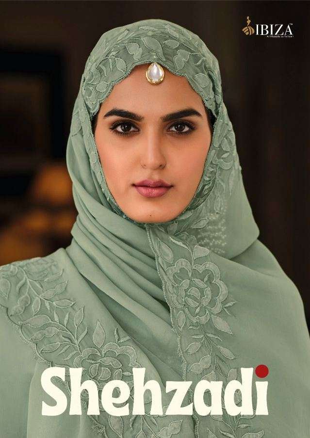 ibiza shehzadi muslin silk party wear fancy salwar kameez