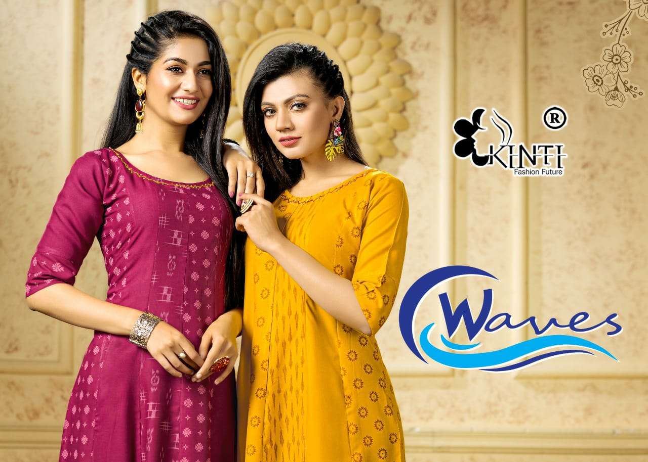 kinti waves kali style kurti wholesale supplier in Ahmedabad surat 