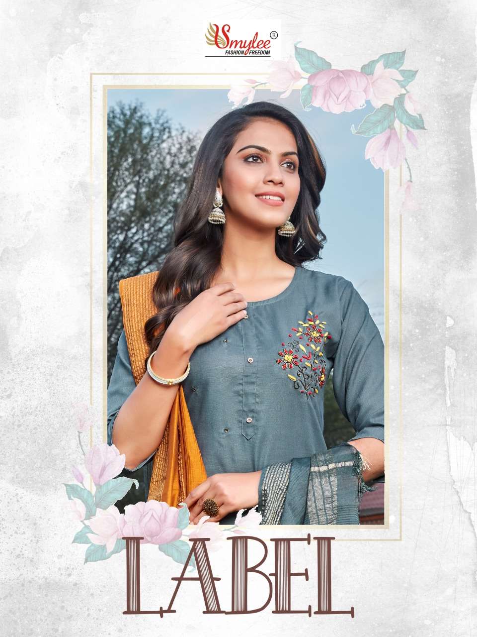 label by rung cotton full stitch 3 piece concept