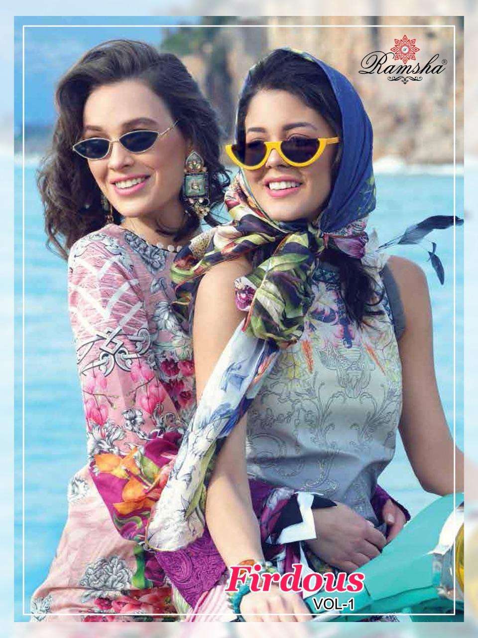 ramsha firdous vol 1 cambric pakistani dresses