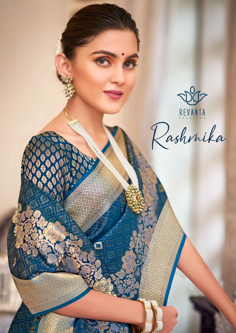 revanta rashmika pure silk sarees wholesale supplier 