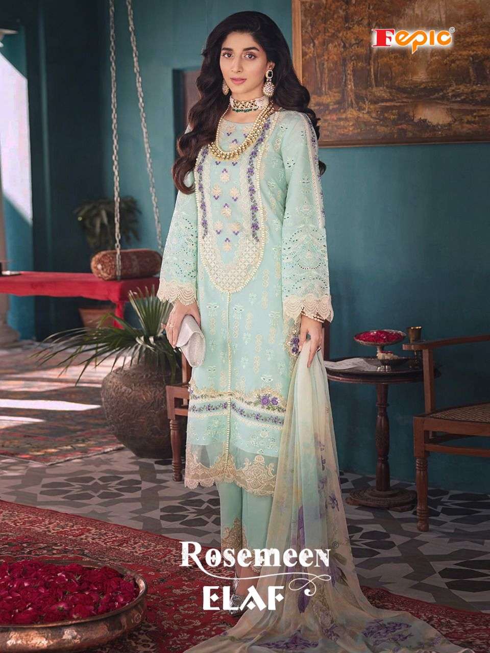 rosemeen elaf by fepic cotton pakistani designer suits