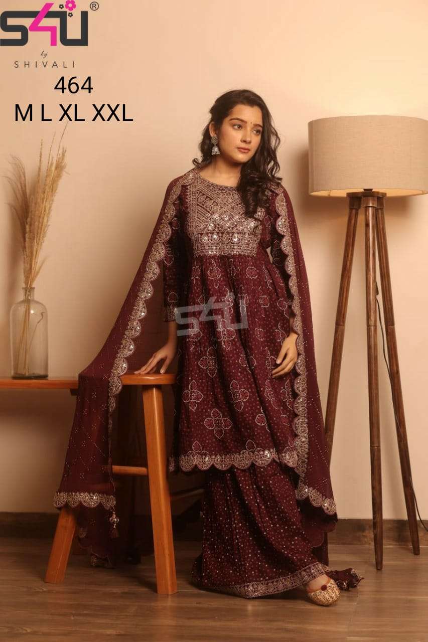 s4u 464 design combo set of readymade dress partywear 