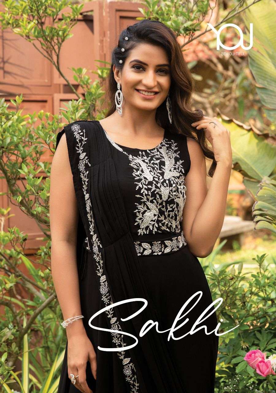 sakhi by wanna exclusive party wear long gown collection
